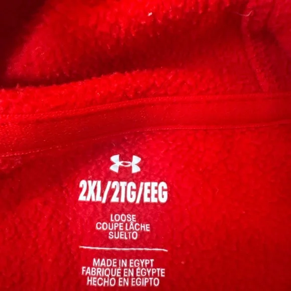 Under Armour Scarlet Fleece Pullover - Picture 2 of 3